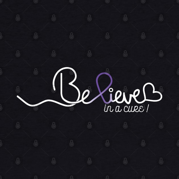 Believe- Autoimmune Disease Gifts Autoimmune Disease Awareness by AwarenessClub